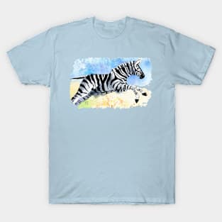 Zebra Splash T-Shirt